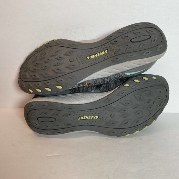 Skechers Shoes 6 Relaxed Fit Memory Foam Bungee Walking Sneakers 22468 Gray - Picture 13 of 15